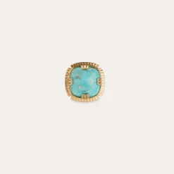 Bague Arty Chevalière - Turquoise