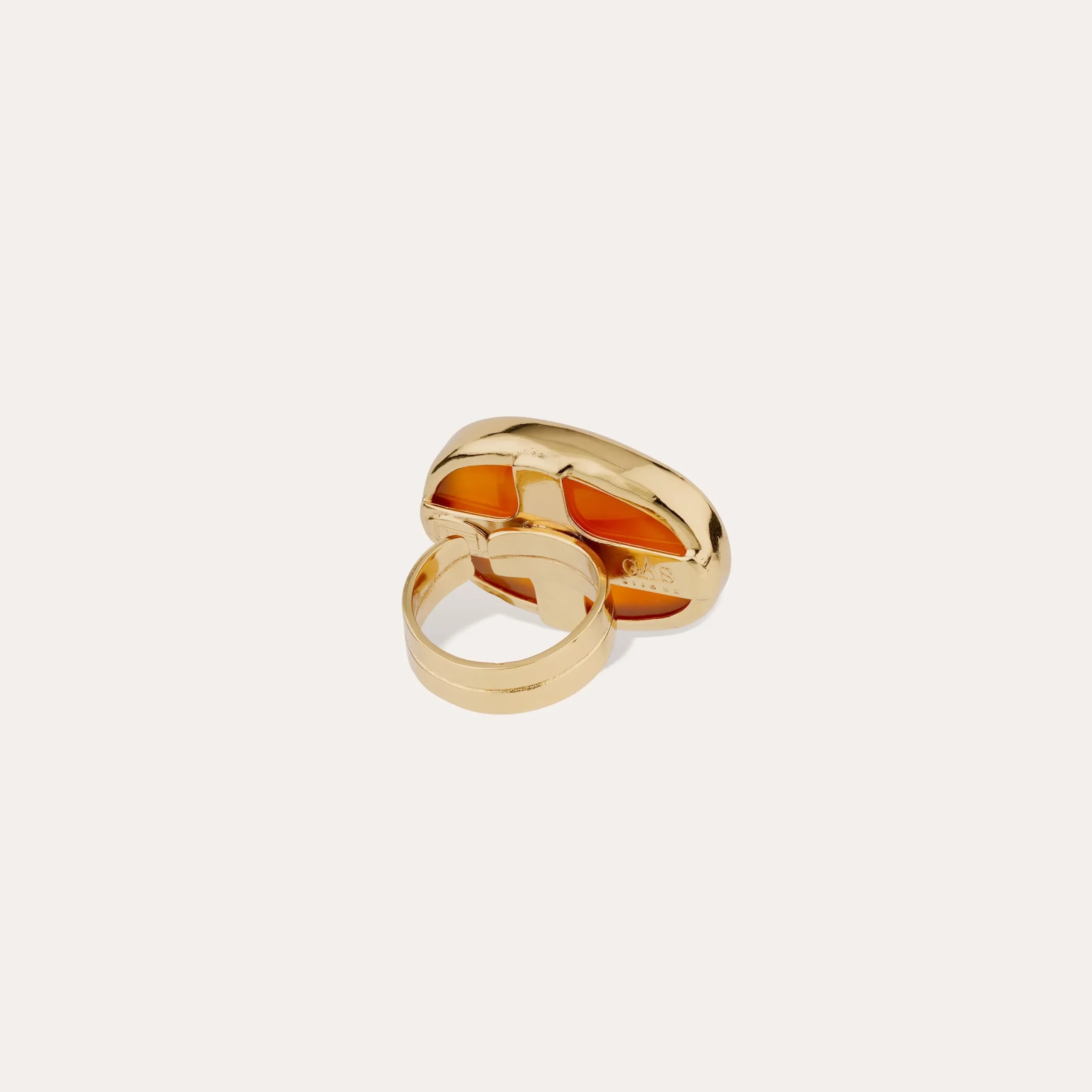 Bague Aura mini - Cornaline