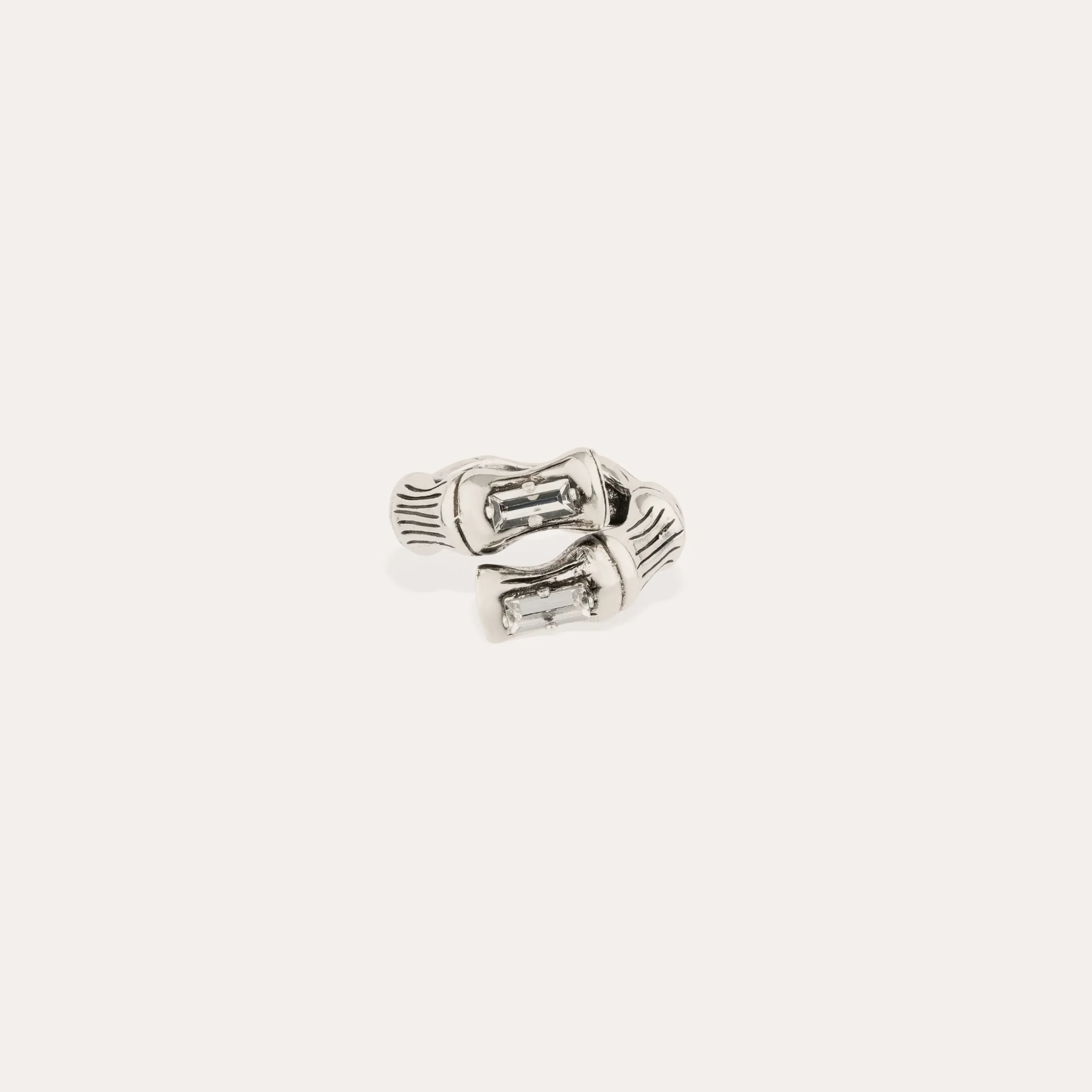 Bague Bambou Liane strass