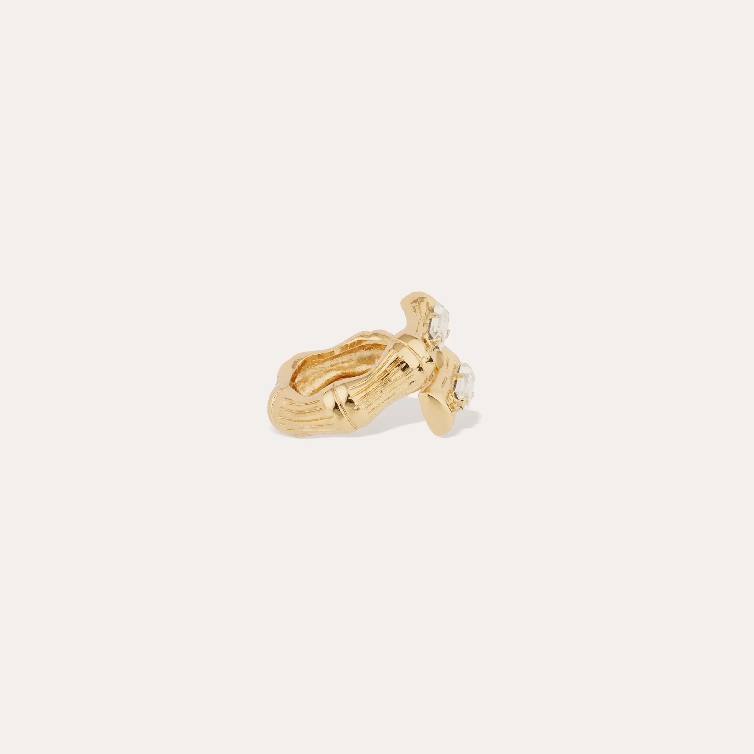 Bague Bambou Liane strass