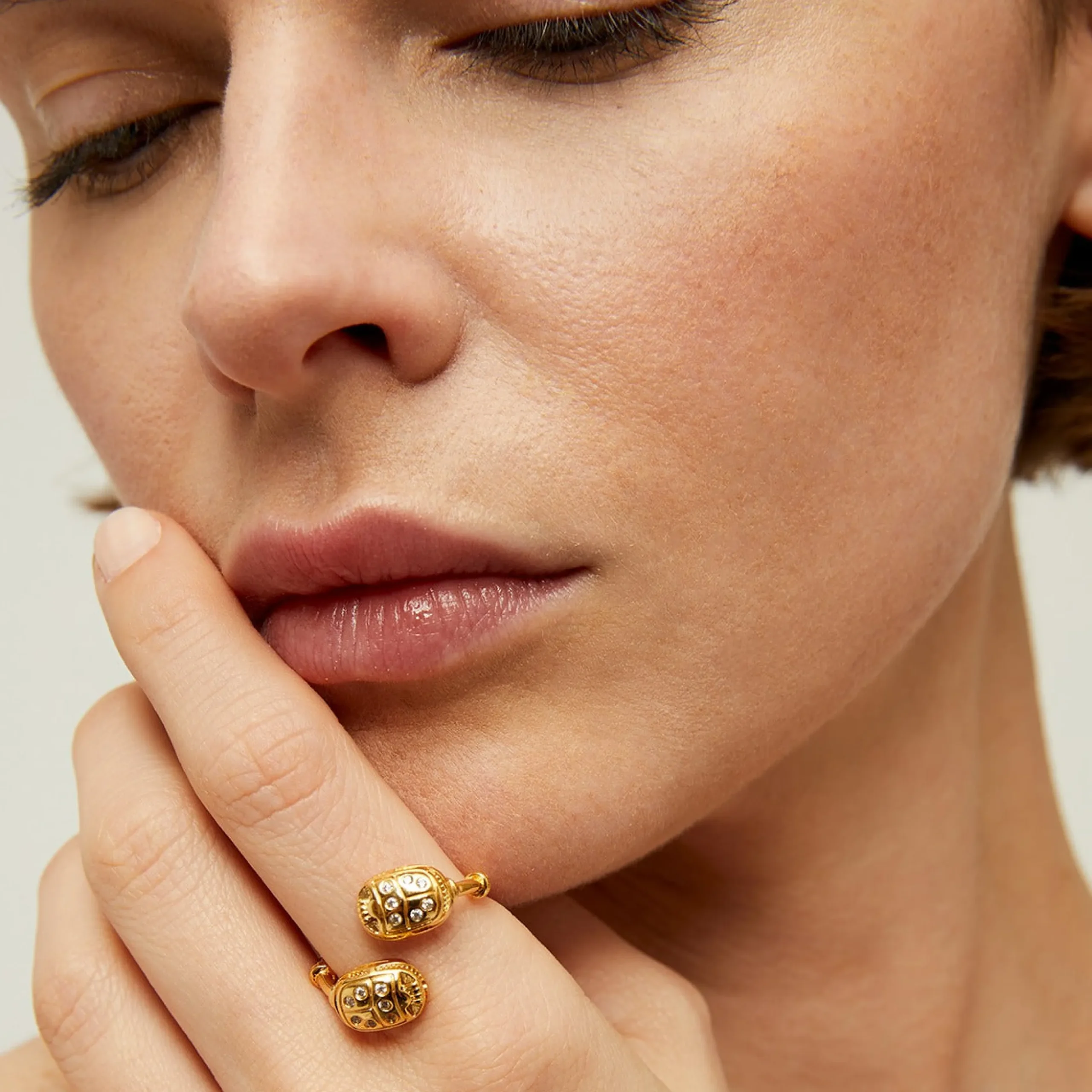 Bague Duality Scaramouche - Zircone