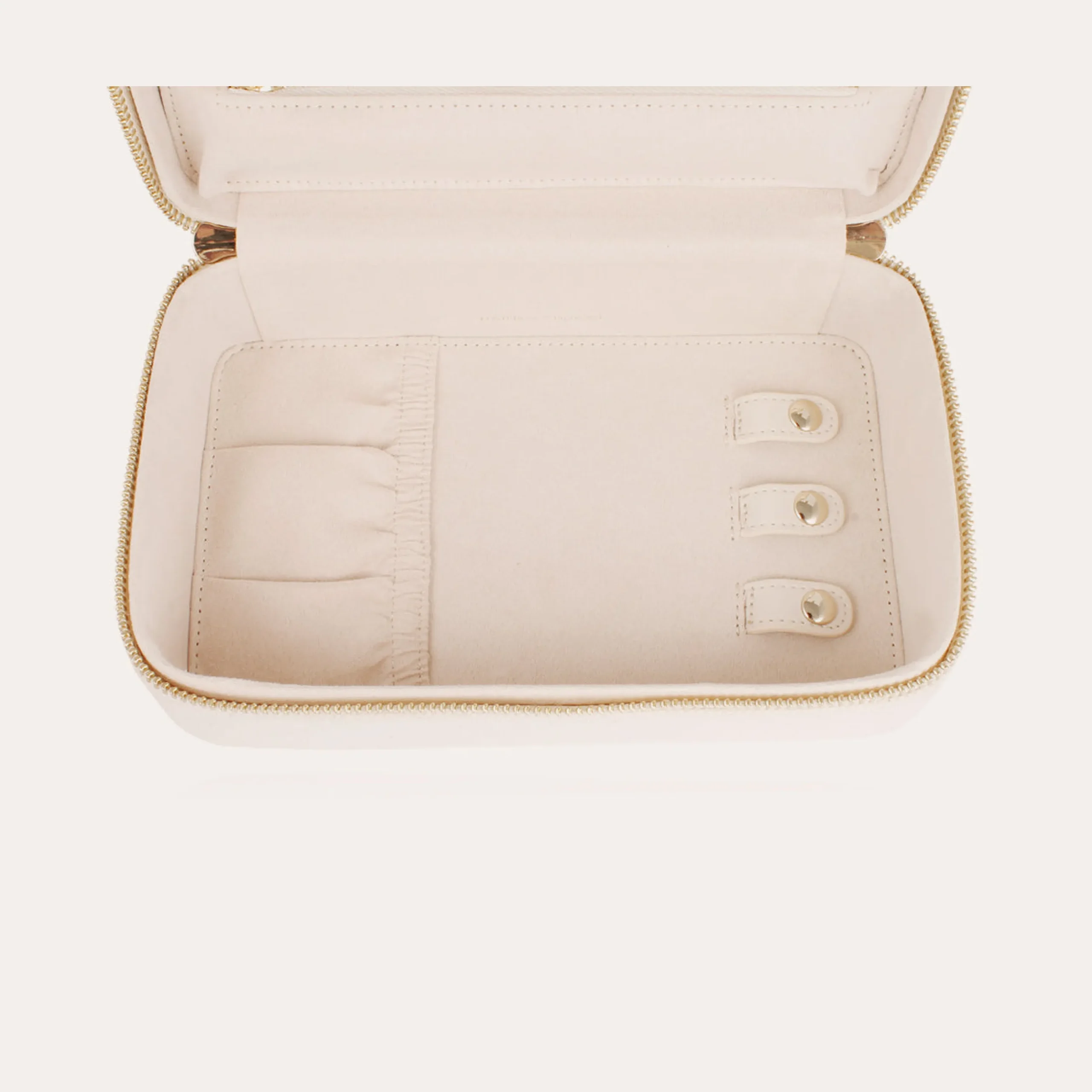 Boîte à bijoux grand modèle - Ecru