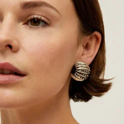 Boucles d'oreilles Anne strass