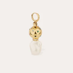 Boucles d'oreilles Comète Biwa strass