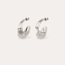Boucles d'oreilles créoles Almara moyen modèle