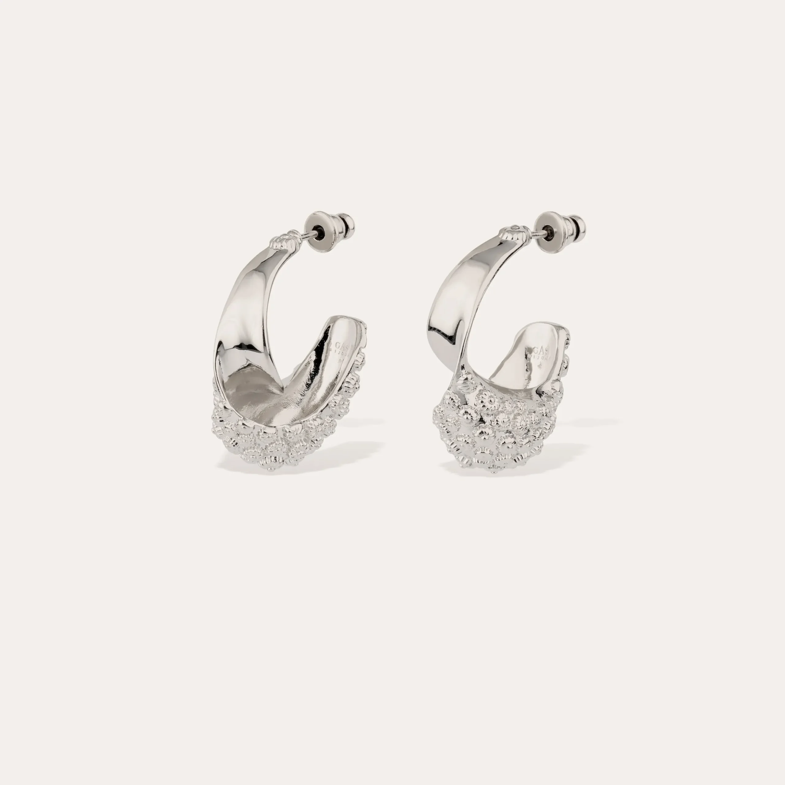 Boucles d'oreilles créoles Almara moyen modèle