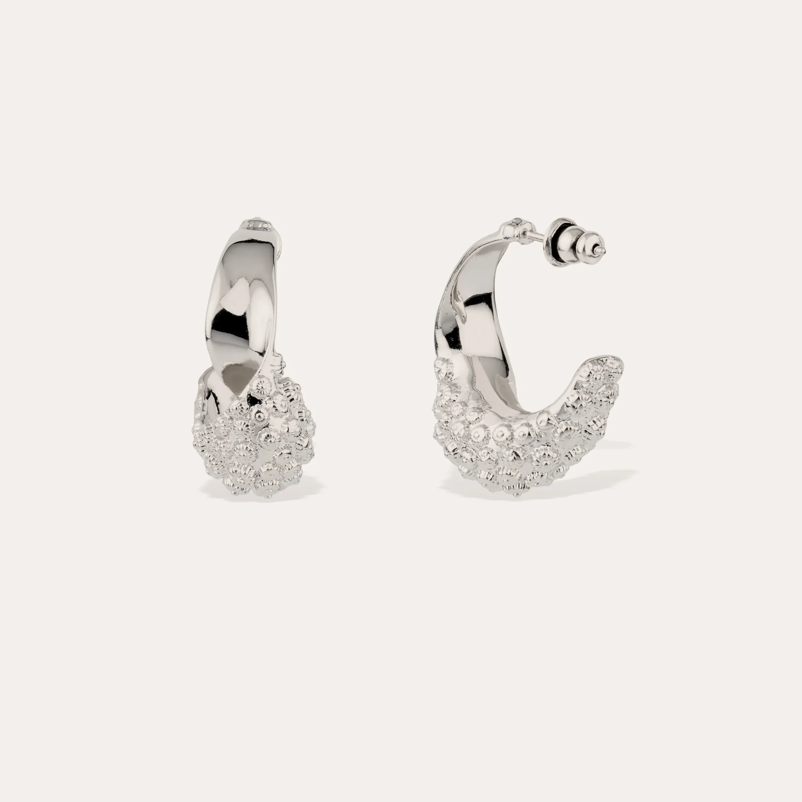 Boucles d'oreilles créoles Almara moyen modèle