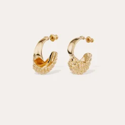 Boucles d'oreilles créoles Almara moyen modèle