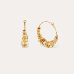 Boucles d'oreilles créoles Aloha mini