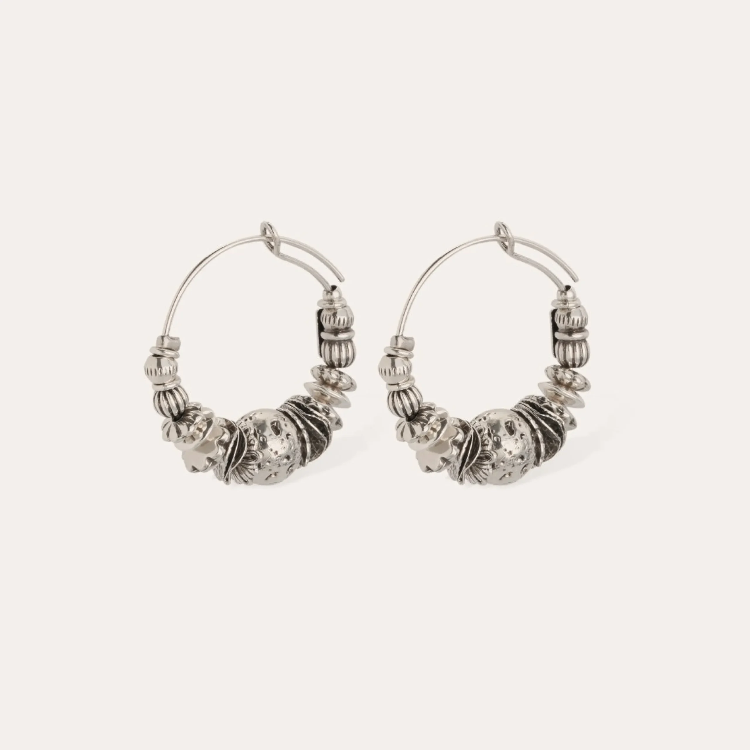 Boucles d'oreilles créoles Aloha mini