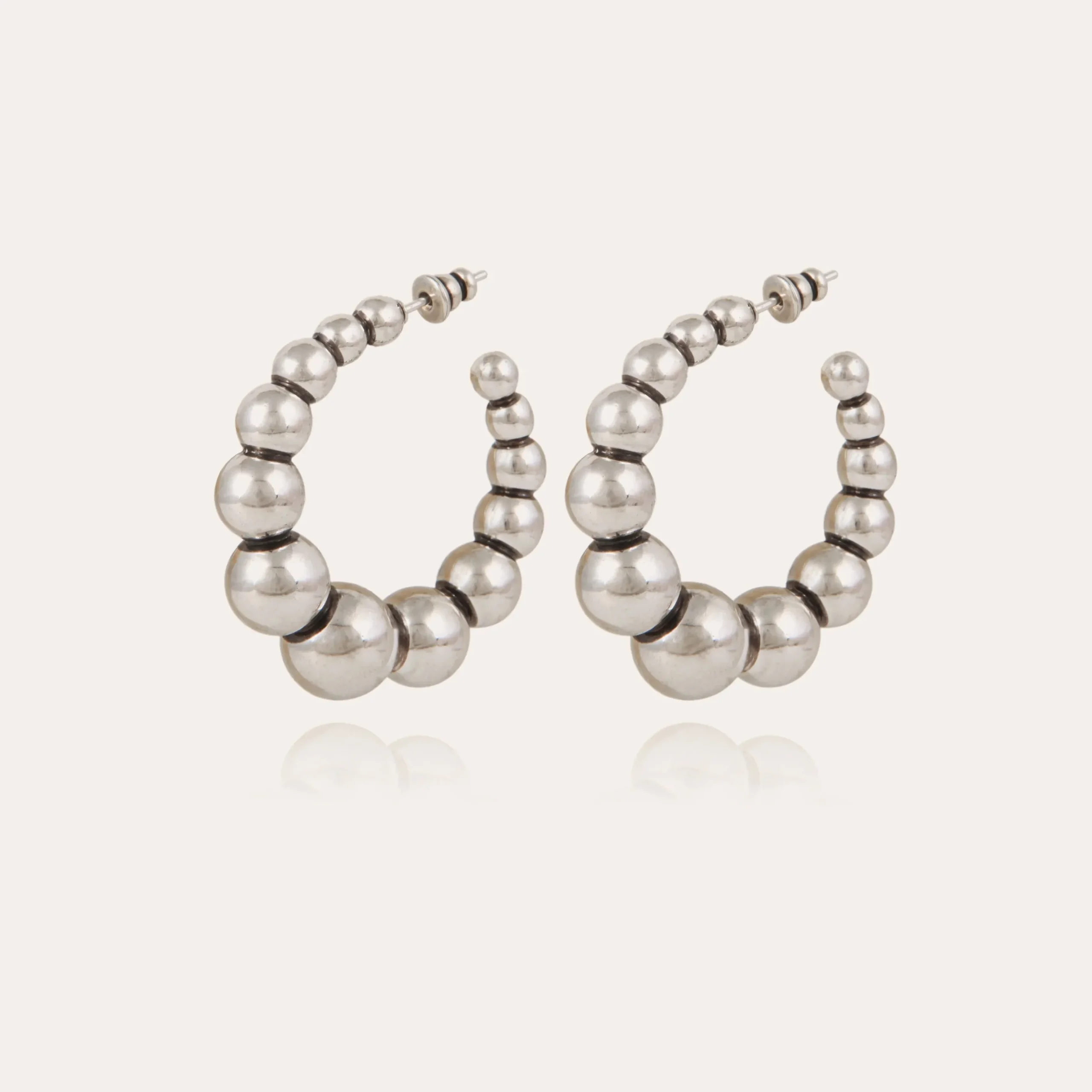Boucles d'oreilles créoles Andy petit modèle