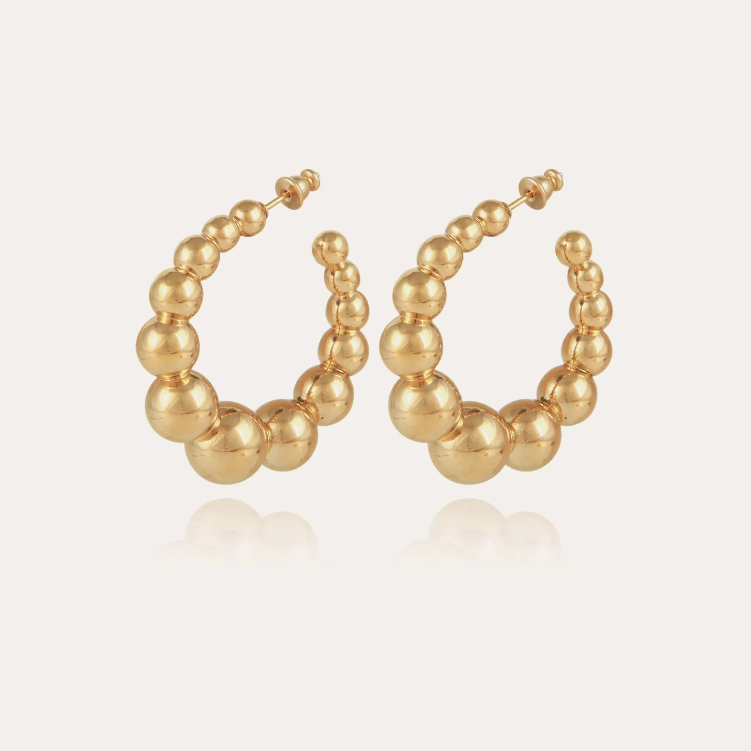 Boucles d'oreilles créoles Andy petit modèle