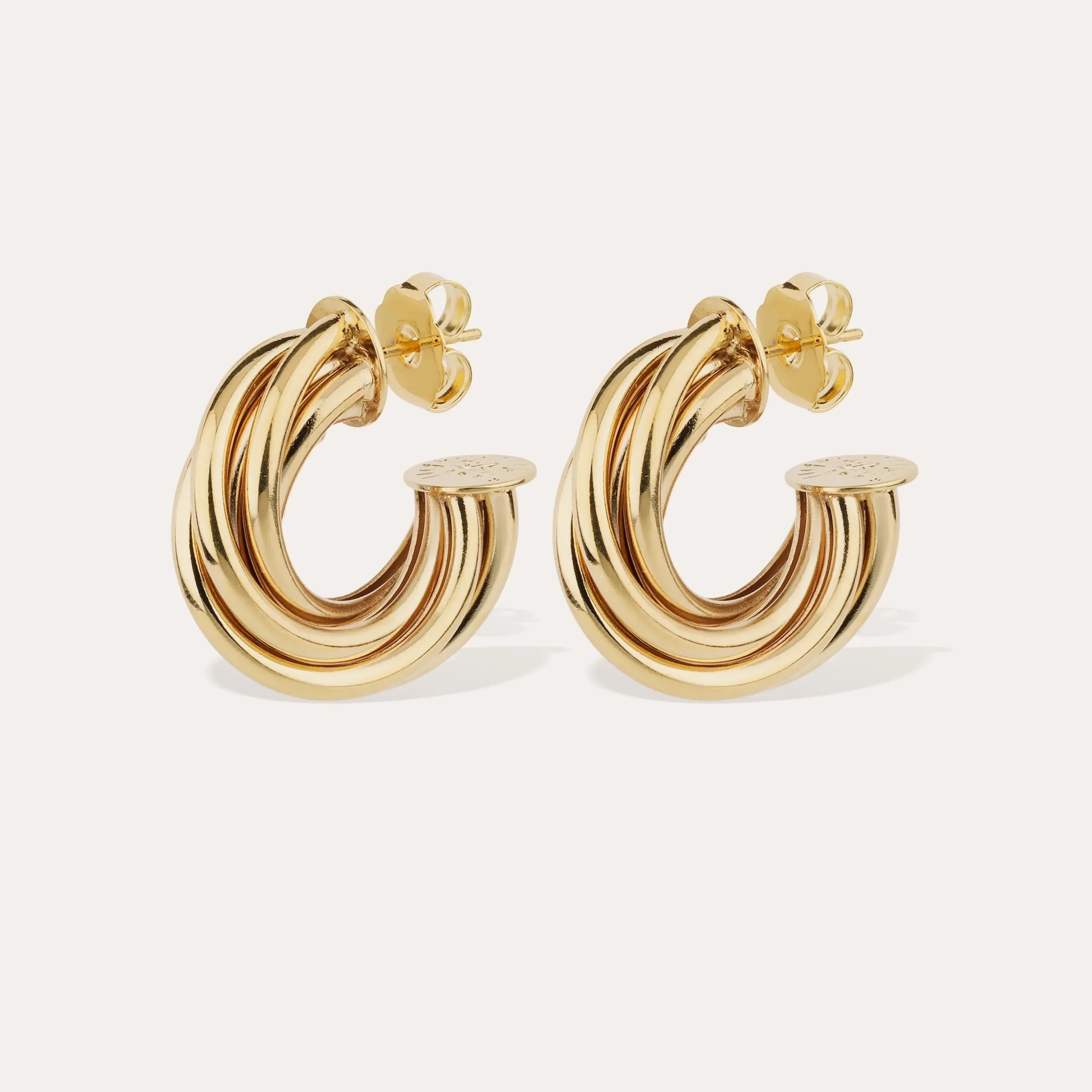 Boucles d'oreilles créoles Atik moyen modèle