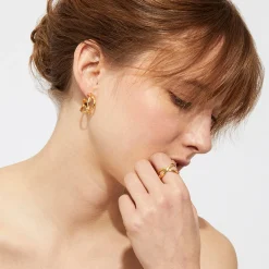 Boucles d'oreilles créoles Destinée