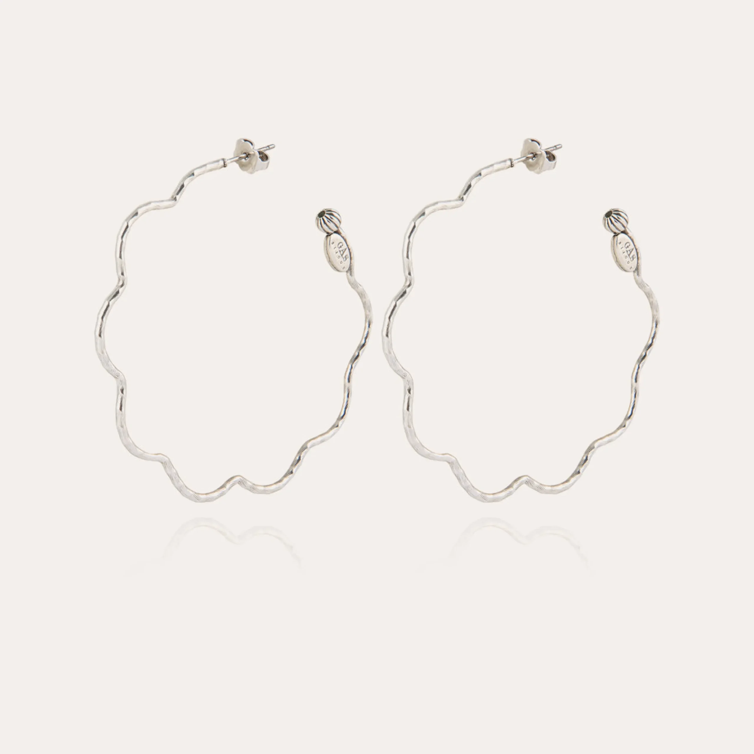 Boucles d'oreilles créoles Florette