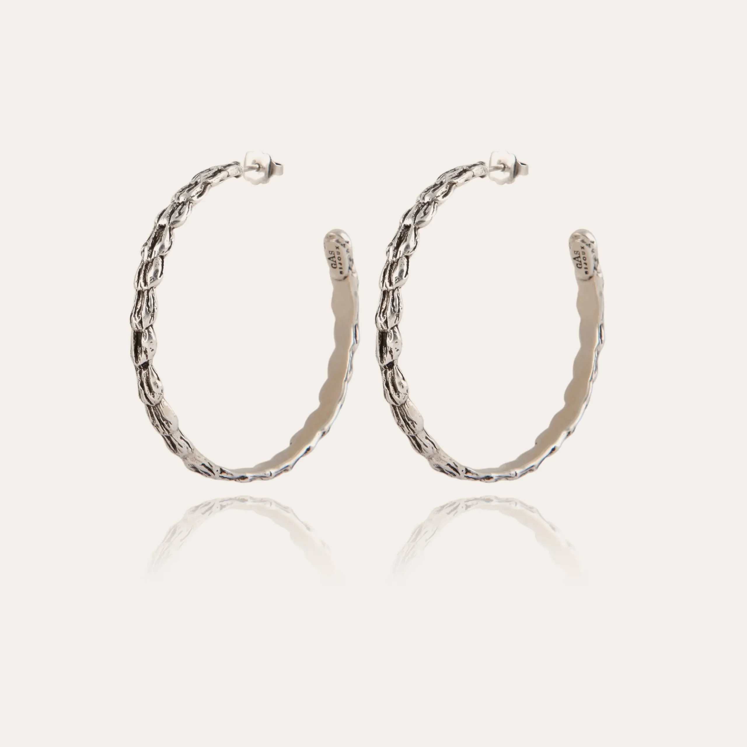 Boucles d'oreilles créoles Liane