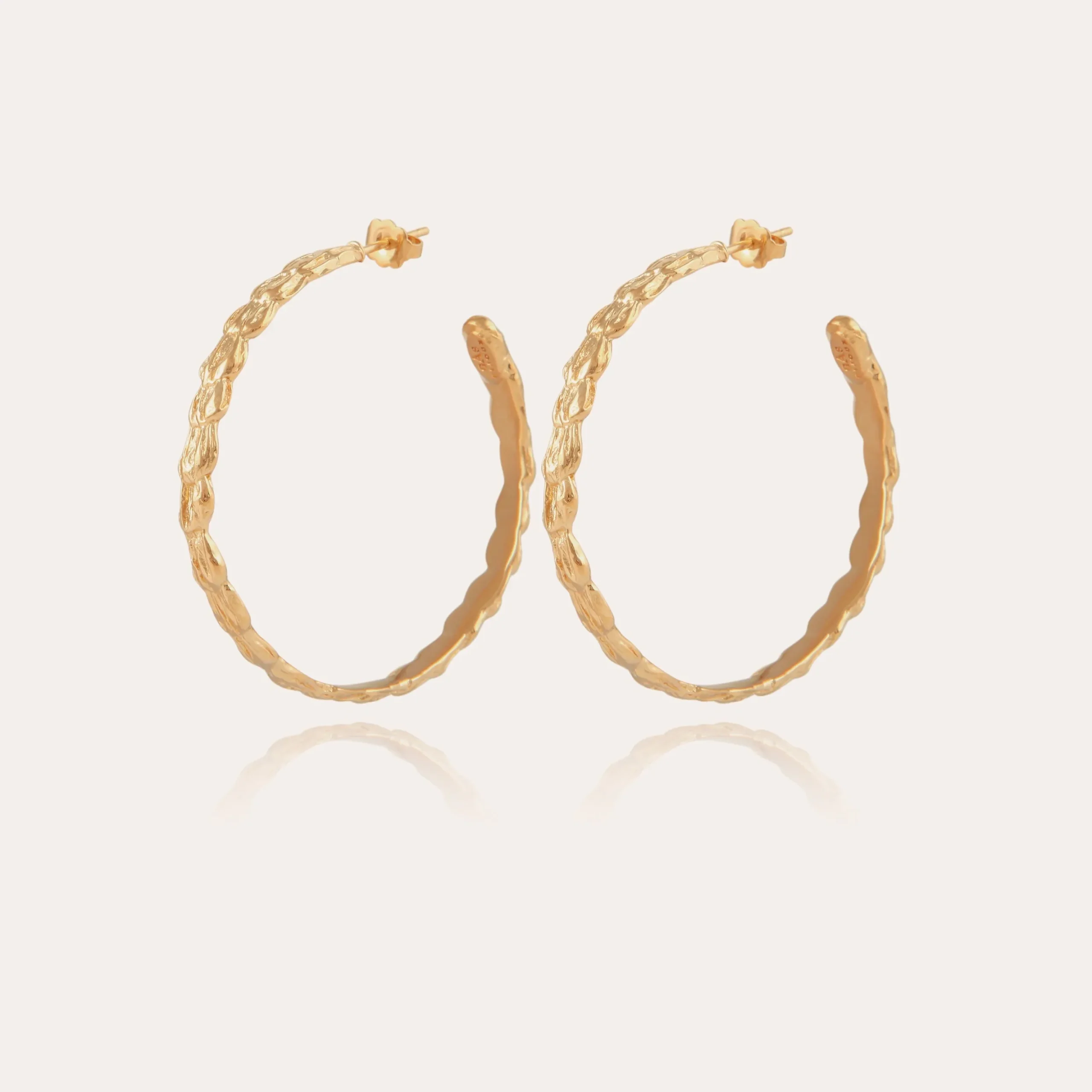 Boucles d'oreilles créoles Liane