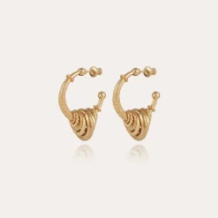 Boucles d'oreilles créoles Maranzana petit modèle