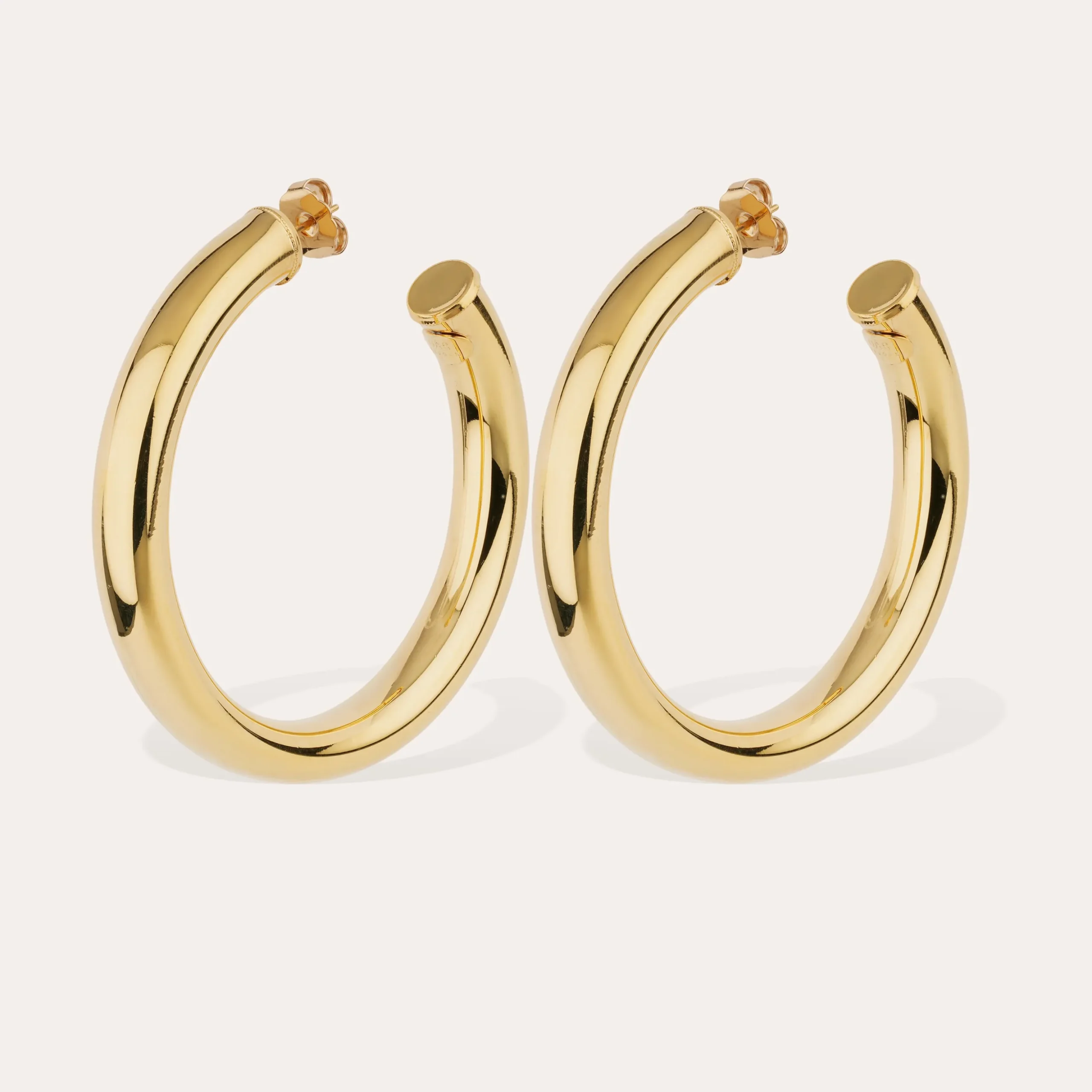 Boucles d'oreilles créoles Turner grand modèle