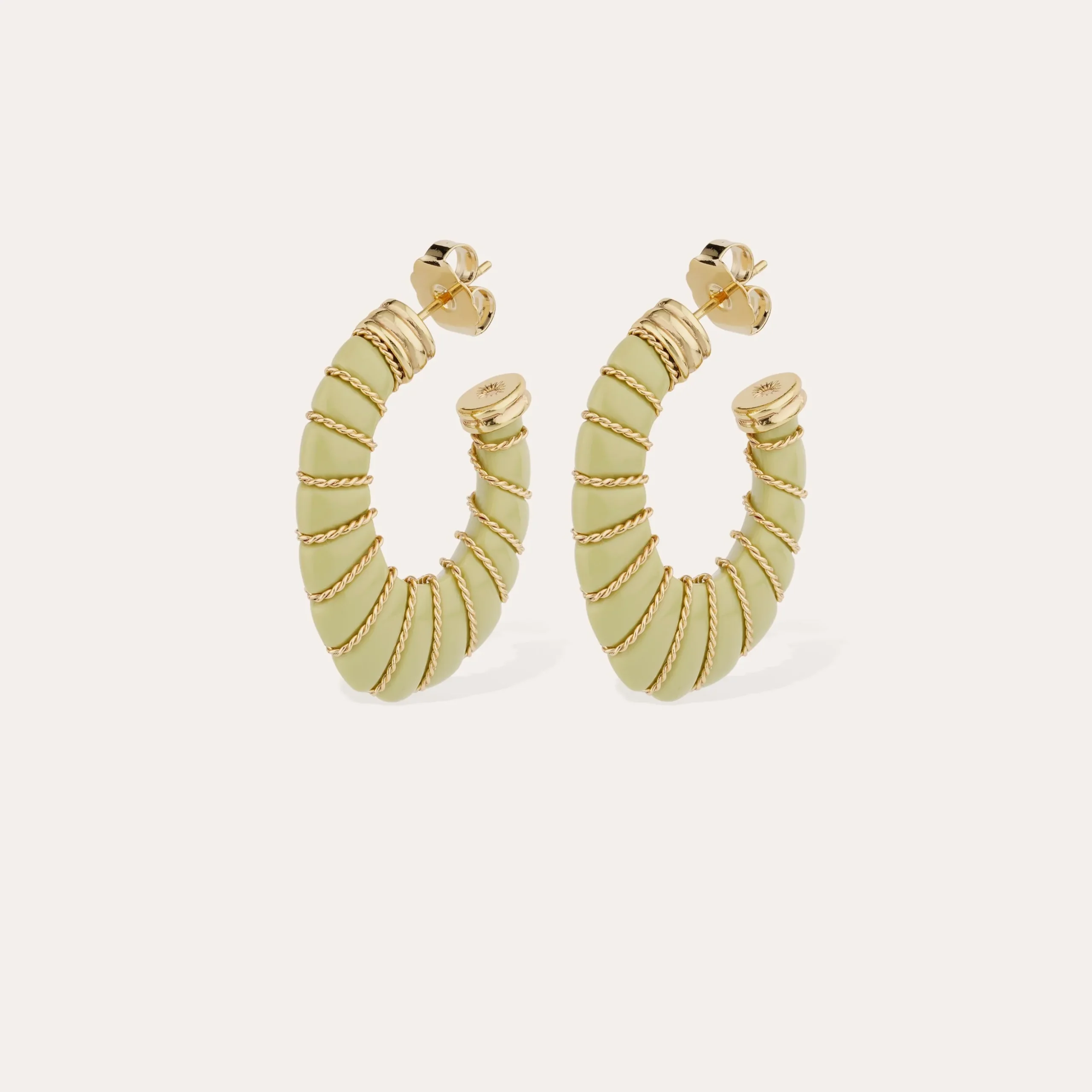 Boucles d'oreilles Cyclade petit modèle - Amande