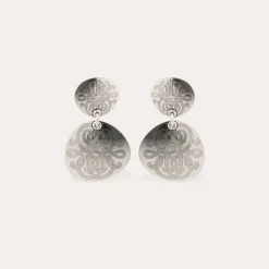 Boucles d'oreilles Diva double petit modèle