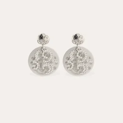 Boucles d'oreilles Diva strass petit modèle