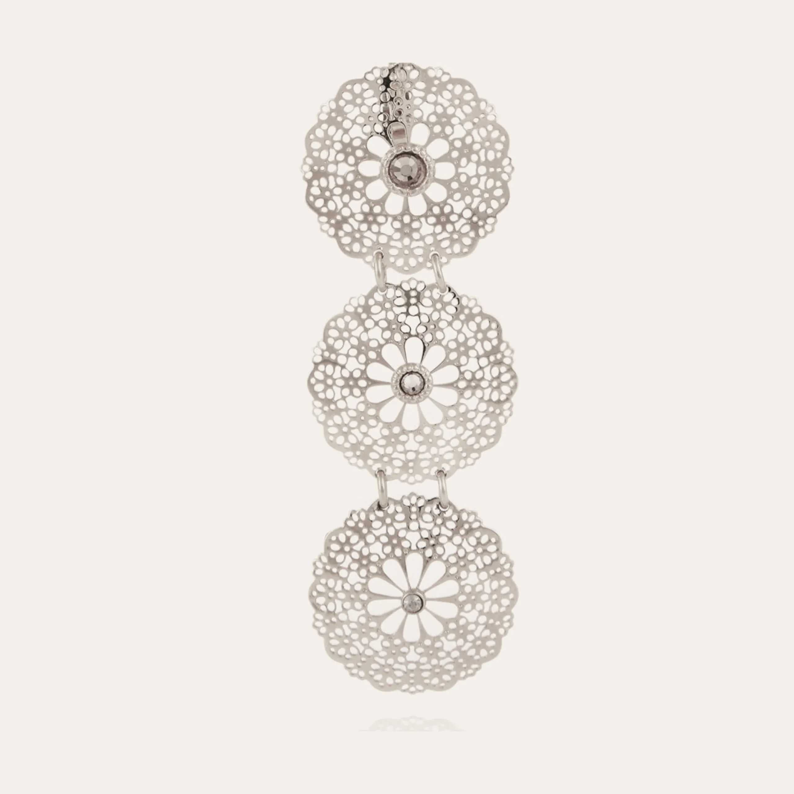 Boucles d'oreilles Flocon Triple mini