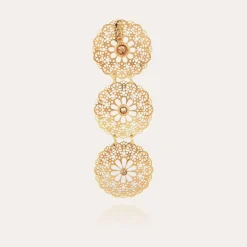 Boucles d'oreilles Flocon Triple mini