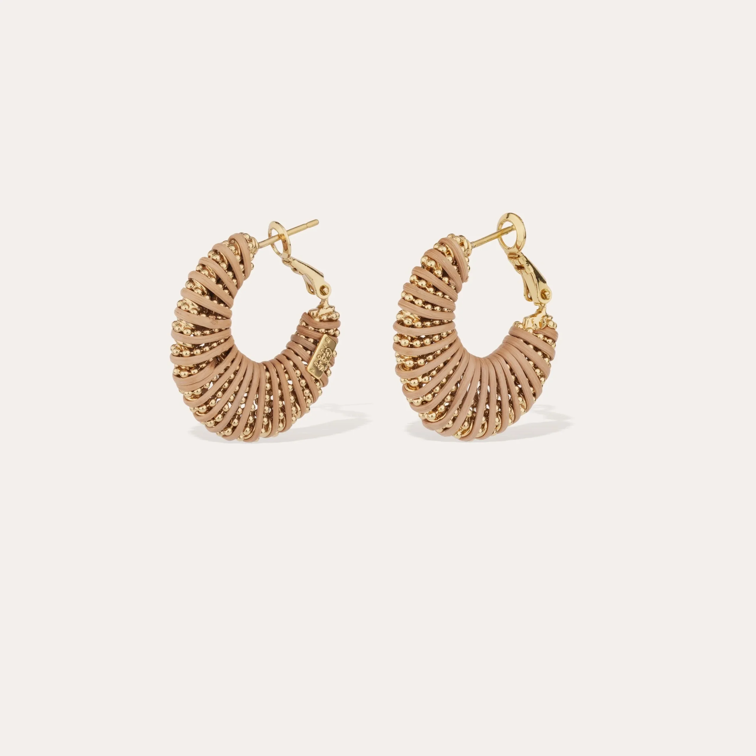Boucles d'oreilles Izzia petit modèle - Osier