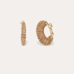 Boucles d'oreilles Izzia petit modèle - Osier