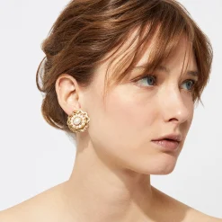 Boucles d'oreilles Leonie - Perles de Culture