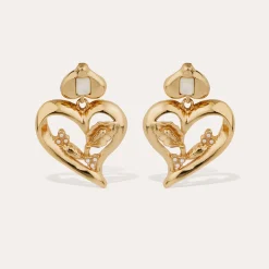 Boucles d'oreilles Odalys - Nacre blanche