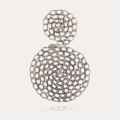 Boucles d'oreilles Onde Gourmette
