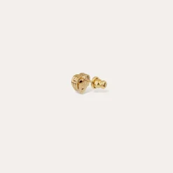 Boucles d'oreilles puce Amore - Turquoise