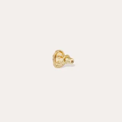 Boucles d'oreilles puce Scaramouche émail