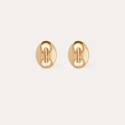 Boucles d'oreilles puces Cophea mini - Perles nacrées