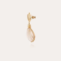 Boucles d'oreilles Sanibel - Nacre blanche