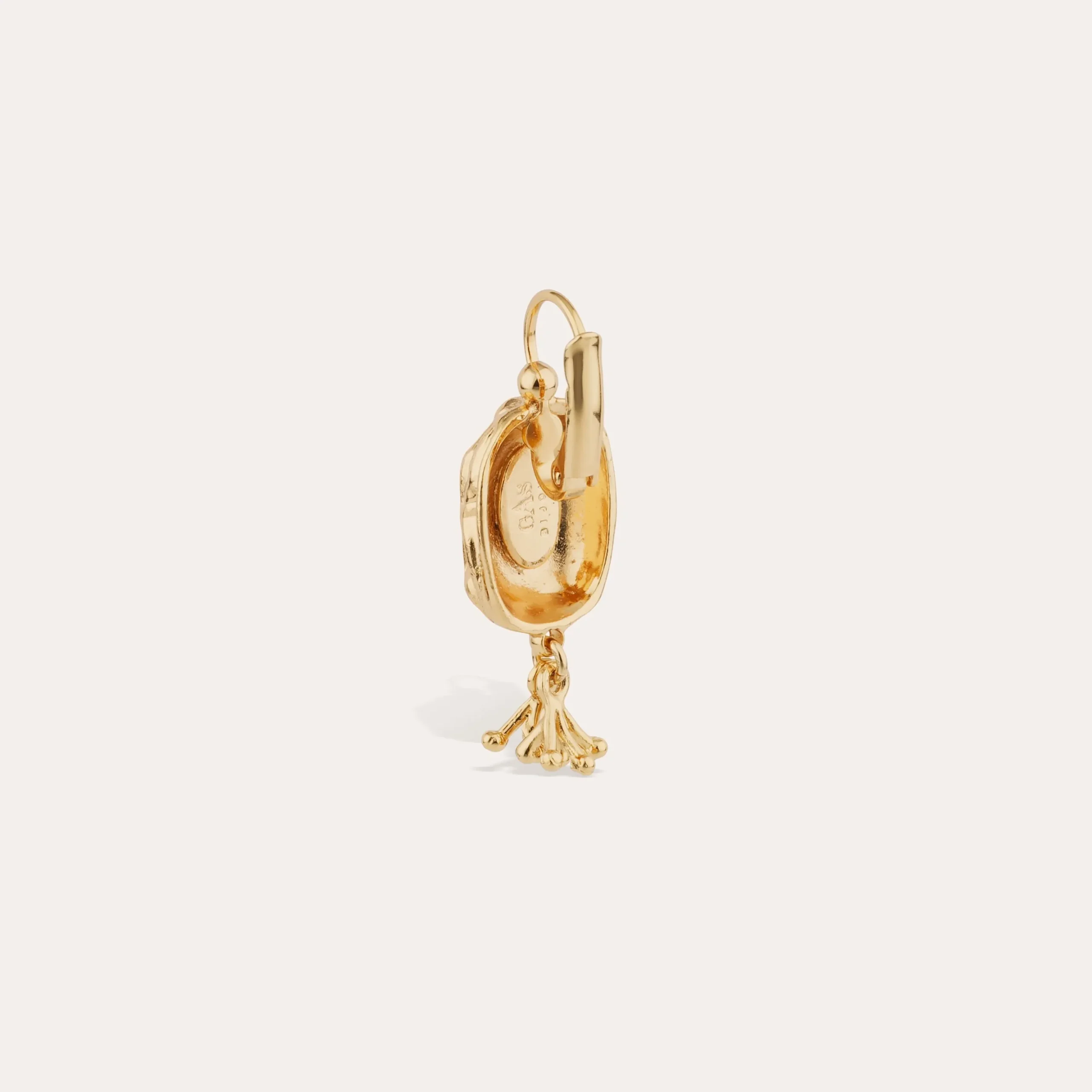 Boucles d'oreilles Scaramouche émail