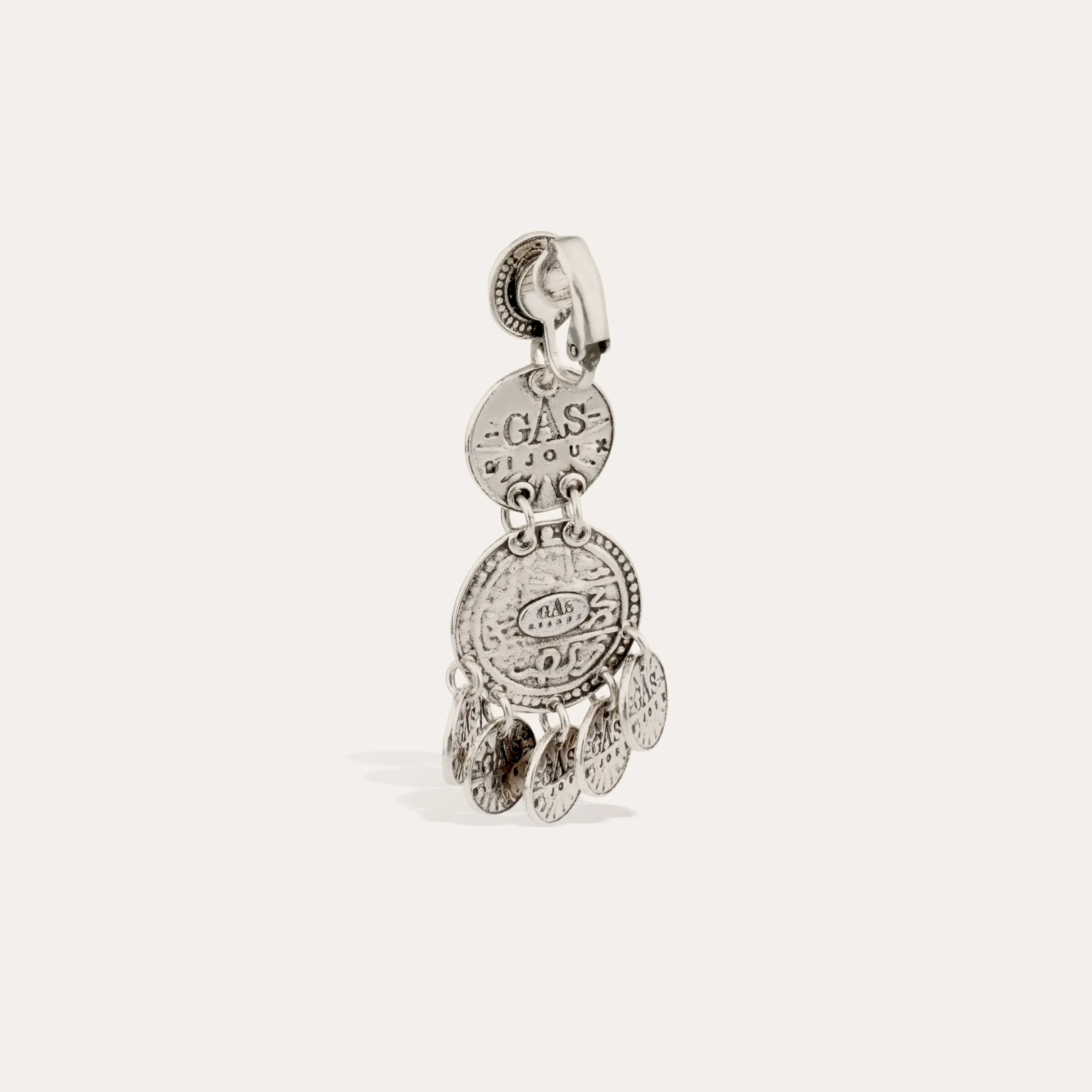 Boucles d'oreilles Sequin trois rangs