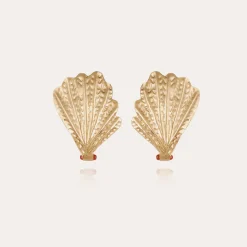 Boucles d'oreilles Shellona - Cornaline