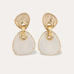 Boucles d'oreilles Silia grand modèle - Crystal