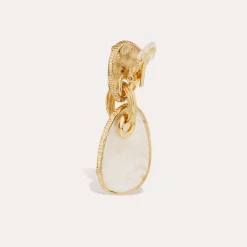 Boucles d'oreilles Silia grand modèle - Crystal