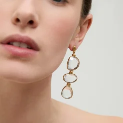 Boucles d'oreilles Sireine - Cristal