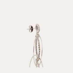 Boucles d'oreilles Torsade Multi