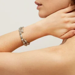 Bracelet Bambou jonc strass