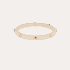 Bracelet Caftan acétate - Ivoire