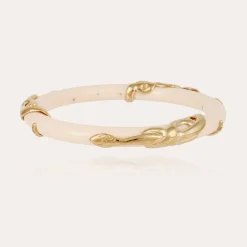 Bracelet Cobra jonc acétate - Ivoire