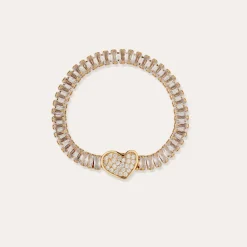 Bracelet Coeur Paillette