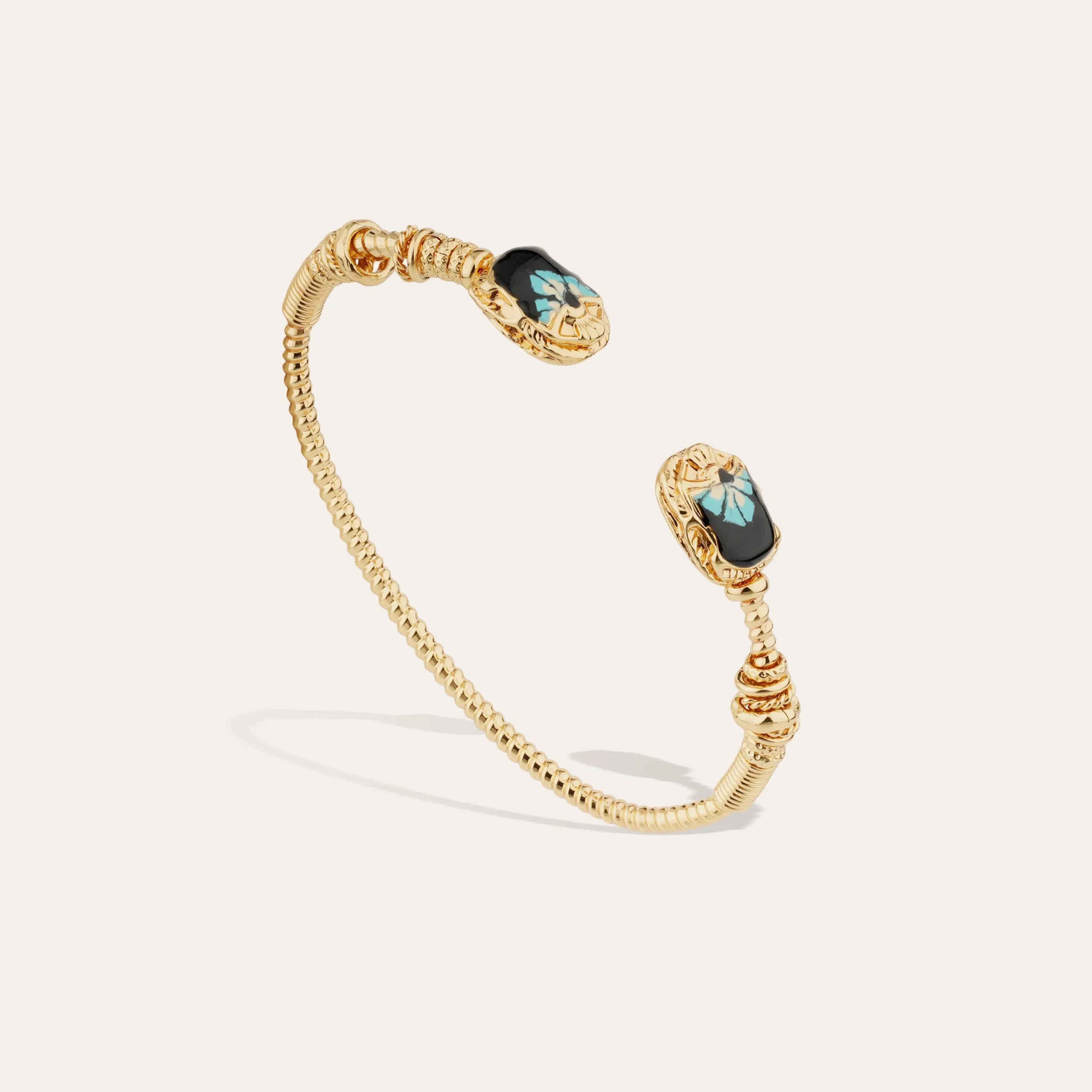 Bracelet Duality grand Scaramouche Torsade émail