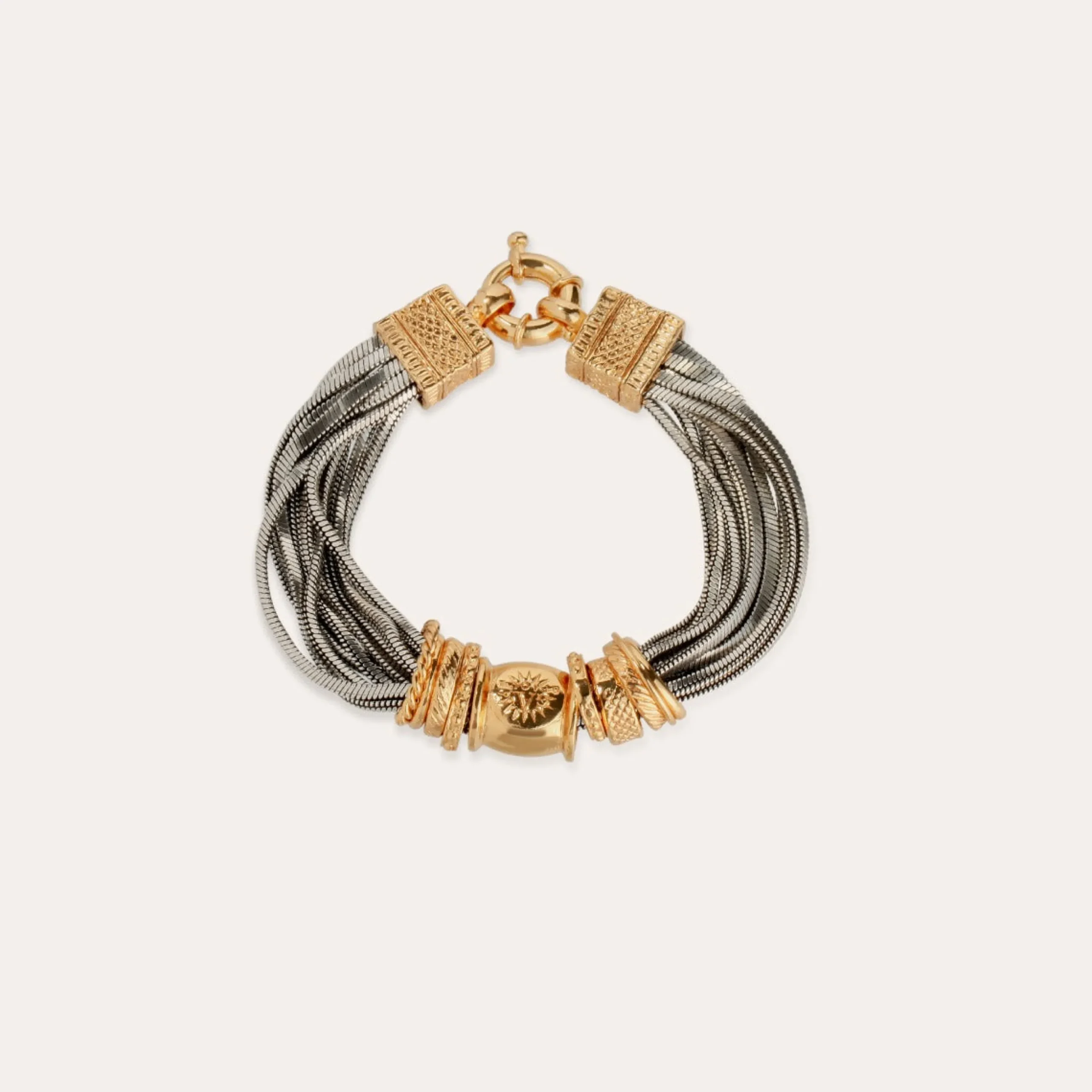 Bracelet Jos bicolore